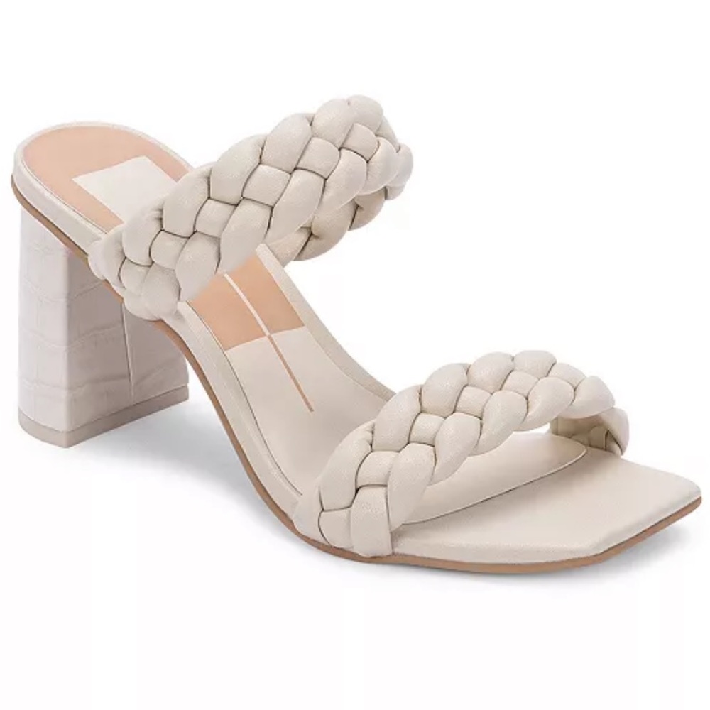 Dolce Vita Paily Braided Two band heel sz 8